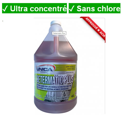Détergent liquide Determatic Plus Unica